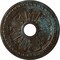 Ekena Millwork Raymond Ceiling Medallion (Canopies up to 5 1/8"), 18 1/8"OD 3 5/8"ID x 1 1/8"P, Bronze Blue Patina CM18RABBS - alternate 1